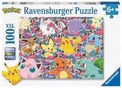 Puzzle 100p XXL - Prêt pour la bataille ! / Pokémon - Image 1 - Cliquer pour agrandir