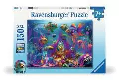 Puzzle 150 p XXL - Aliens sous l’eau - Image 1 - Cliquer pour agrandir