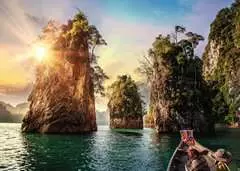 Rocce di Cheow Lan, Thailandia - immagine 2 - Clicca per ingrandire