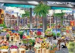 Amsterdam flower market, Puzzle 1000 Pezzi, Linea Fantasy, Puzzle per Adulti - immagine 2 - Clicca per ingrandire