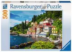 Puzzle 2D: Jezioro Como, Włochy 500 elementów - Zdjęcie 1 - Kliknij aby przybliżyć