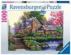 Romantic Cottage, 1000pc - Billede 1 - Klik for at zoome