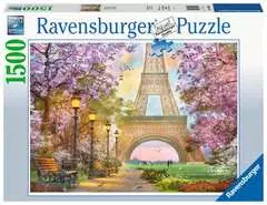 Puzzle 1500 p - Amour à Paris - Image 1 - Cliquer pour agrandir