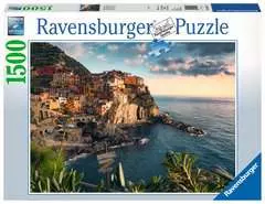 Puzzle 2D 1500 elementów: Widok na Cinque Terre - Zdjęcie 1 - Kliknij aby przybliżyć