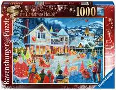 Vánoční dům 1000 dílků - obrázek 1 - Klikněte pro zvětšení