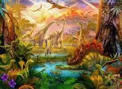 Puzzle 500 p - La terre des dinosaures - Image 2 - Cliquer pour agrandir