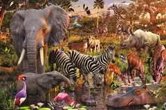 African Animals, 3000pc - Billede 2 - Klik for at zoome