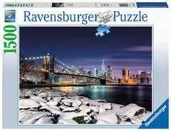 Puzzle 1500 p - New York en hiver - Image 1 - Cliquer pour agrandir