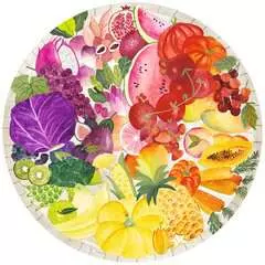 Puzzle rond 500 p - Fruits et légumes (Circle of Colors) - Image 2 - Cliquer pour agrandir