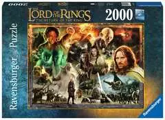 Puzzle 2000 p - Le Retour du roi / Le Seigneur des anneaux - Image 1 - Cliquer pour agrandir
