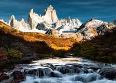 Dechberoucí hory: Mount Fitz Roy, Patagonie 1000 dílků - obrázek 2 - Klikněte pro zvětšení