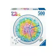 Puzzle rond 500 p - Rainbow cake (Circle of Colors) - Image 1 - Cliquer pour agrandir