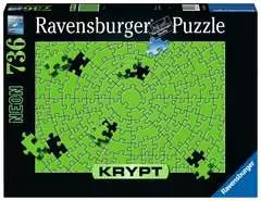 Krypt Puzzle: Neonová zelená 736 dílků - obrázek 1 - Klikněte pro zvětšení