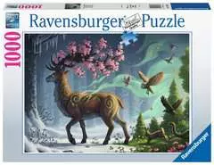 Puzzle 1000 p - Le cerf du printemps - Image 1 - Cliquer pour agrandir
