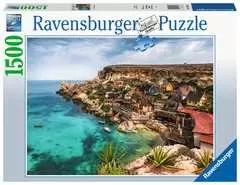 Puzzle 1500 p - Popeye Village, Malte - Image 1 - Cliquer pour agrandir