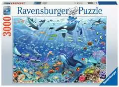 Puzzle 3000 p - Monde sous-marin coloré - Image 1 - Cliquer pour agrandir