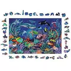 Puzzle en bois - Rectangulaire - 500 pcs - Monde marin coloré - Image 3 - Cliquer pour agrandir