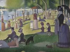 Georges Seurat: Nedělní odpoledne na ostrově Grande Jatte 1500 dílků - obrázek 2 - Klikněte pro zvětšení