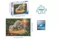 Puzzle 2D 1000 elementów: Jednorożec - Zdjęcie 3 - Kliknij aby przybliżyć