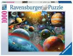 Puzzle 2D 1000 elementów: Planety - Zdjęcie 1 - Kliknij aby przybliżyć