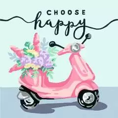 CreArt - 20x20 cm - Choose happy - Image 2 - Cliquer pour agrandir