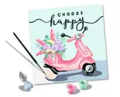 CreArt - 20x20 cm - Choose happy - Image 5 - Cliquer pour agrandir