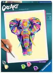 Ravensburger CreArt - Funky Elephant - bilde 1 - Klikk for å zoome