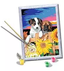 CreArt Serie D Classic - Cachorros con girasoles - imagen 2 - Haga click para ampliar