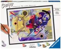 CreArt Serie B - ART COLLECTION - Kandinsky, Amarillo, rojo y azul - imagen 1 - Haga click para ampliar