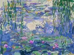 CreArt - 30x40 cm - Monet - Waterlilies - Image 2 - Cliquer pour agrandir
