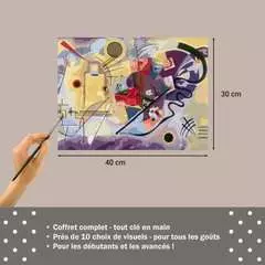 CreArt - Toiles - Kandinsky - Jaune, Rouge, Bleu - Image 7 - Cliquer pour agrandir