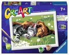 CreArt Serie E Classic - Cane e gatto dolce sonno - immagine 1 - Clicca per ingrandire