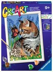 CreArt Serie D - Gatito y mariposa - imagen 1 - Haga click para ampliar