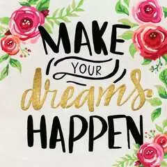 CreArt - 20x20 cm - Make your dreams happen - Image 2 - Cliquer pour agrandir