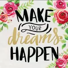 CreArt - 20x20 cm - Make your dreams happen - Image 3 - Cliquer pour agrandir