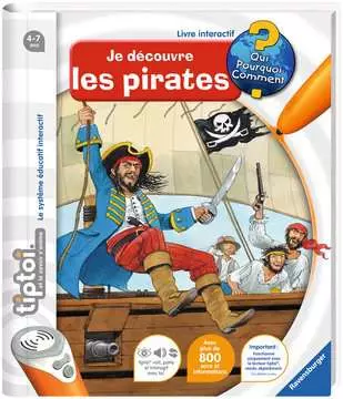 tiptoi® - Je découvre les pirates tiptoi®;tiptoi® livres - Image 1 - Ravensburger