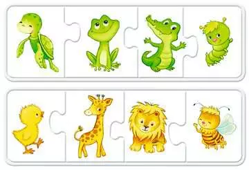 Moje první barevné puzzle zvířátka 6x4 dílků 2D Puzzle;Dětské puzzle - obrázek 3 - Ravensburger