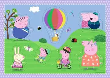 PP: Peppa Pig Shaped Puz. 24p Puzzles;Puzzle Infantiles - imagen 2 - Ravensburger