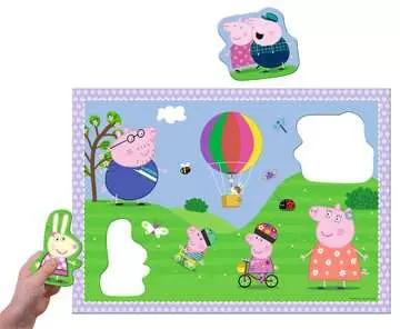 PP: Peppa Pig Shaped Puz. 24p Puzzles;Puzzle Infantiles - imagen 3 - Ravensburger