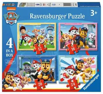 Tlapková patrola 4 v 1 2D Puzzle;Dětské puzzle - obrázek 1 - Ravensburger
