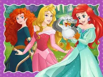 Disney kouzelné princezny 4 v 1 2D Puzzle;Dětské puzzle - obrázek 2 - Ravensburger