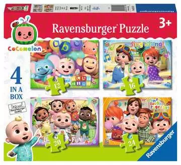 Cocomelon 4 in a box 12/16/20/24p Puzzles;Puzzle Infantiles - imagen 1 - Ravensburger