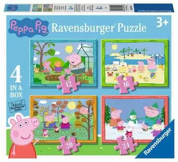 Peppa Pig Four Seasons    12/16/20/24p Puzzles;Puzzle Infantiles - imagen 1 - Ravensburger