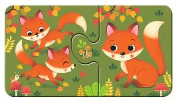 AT: Tiere und ihre Kinder 9x2p Puzzle;Puzzle enfants - Image 3 - Ravensburger