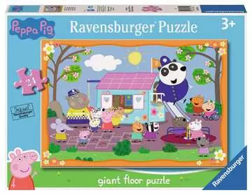 Peppa Pig’s Clubhouse Giant Floor Puzzle Puslespil;Puslespil for børn - Billede 1 - Ravensburger