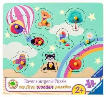 Moje první věci 9 dílků 2D Puzzle;Dětské puzzle - obrázek 1 - Ravensburger