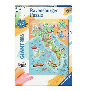 Mappa dell Italia Puzzle;Puzzle per Bambini - immagine 1 - Ravensburger