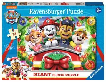 Paw Patrol Christmas Giant Floor Puzzle Pussel;Barnpussel - bild 1 - Ravensburger
