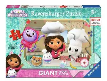 Gabby s Dollhouse 24 Giant B Pussel;Barnpussel - bild 1 - Ravensburger