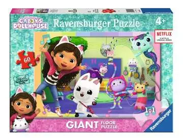 Gabby s dollhouse Giant floor 60p Puzzles;Puzzle Infantiles - imagen 1 - Ravensburger